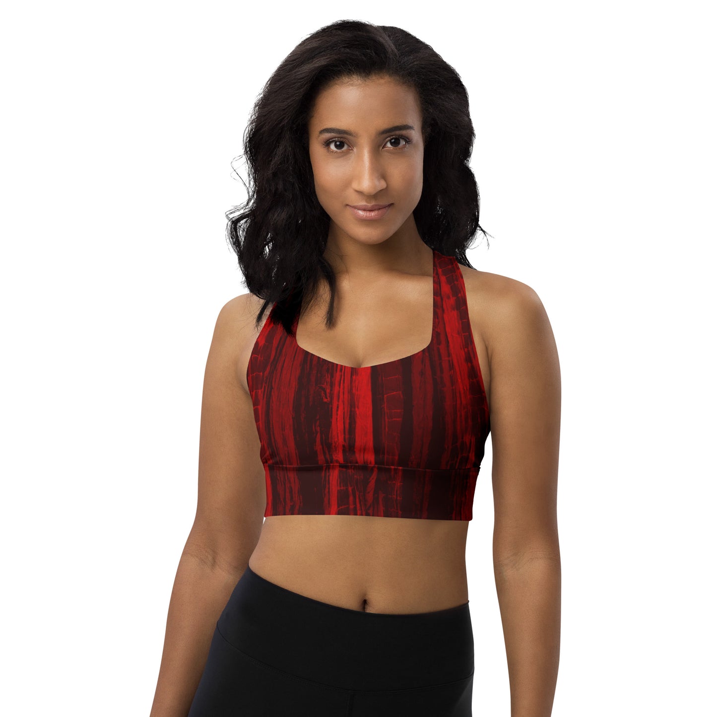 Fire Rose Sports Bra