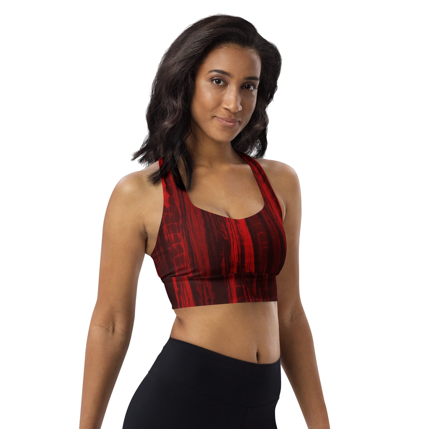 Fire Rose Sports Bra