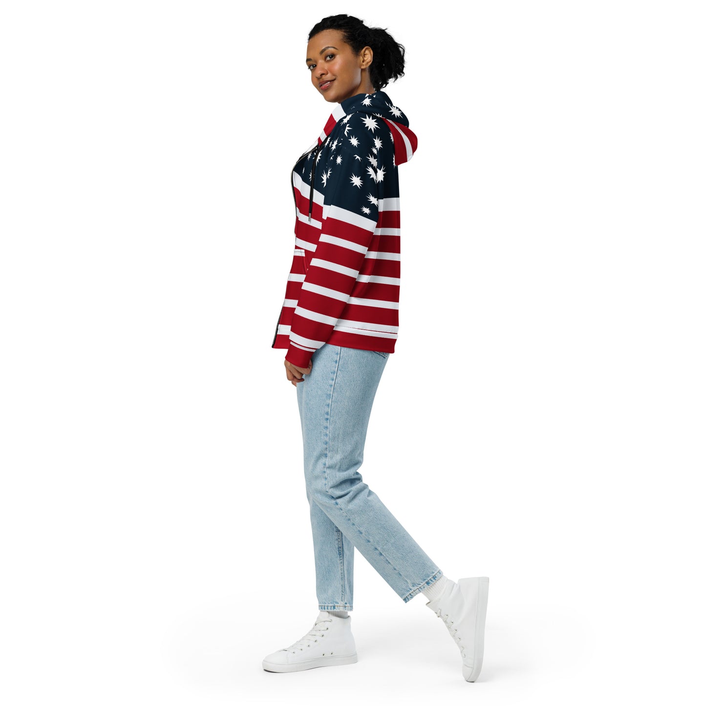 Stars and Stripes Zip Hoodie