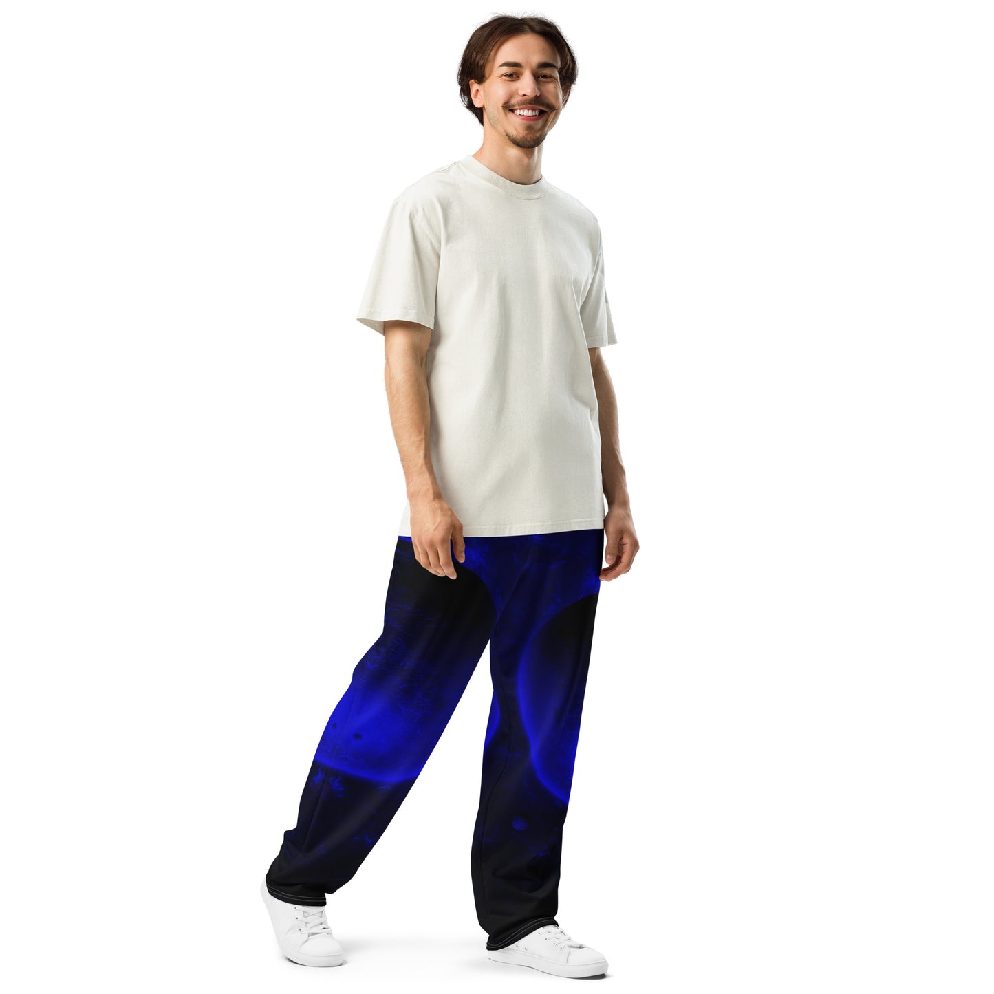 Cosmic Wide-Leg Joggers