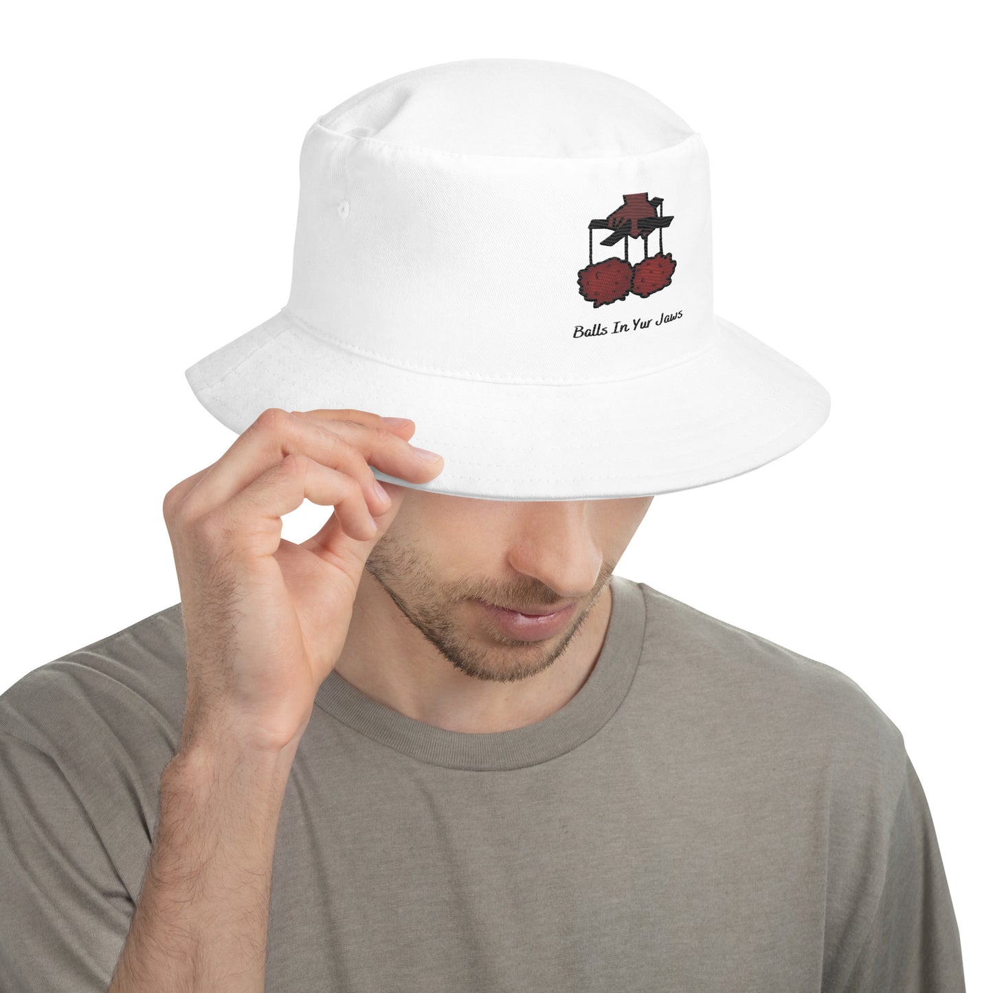 Exclusive 'Balls In Yur Jaws' Bucket Hat