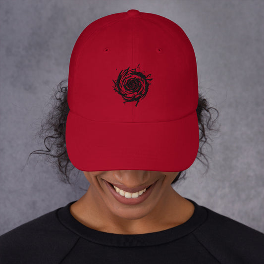 Kaotic Rose Dad Style Hat