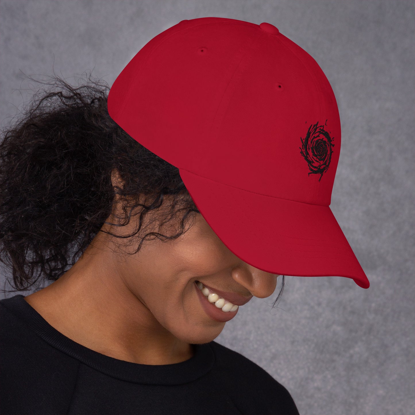 Kaotic Rose Dad Style Hat