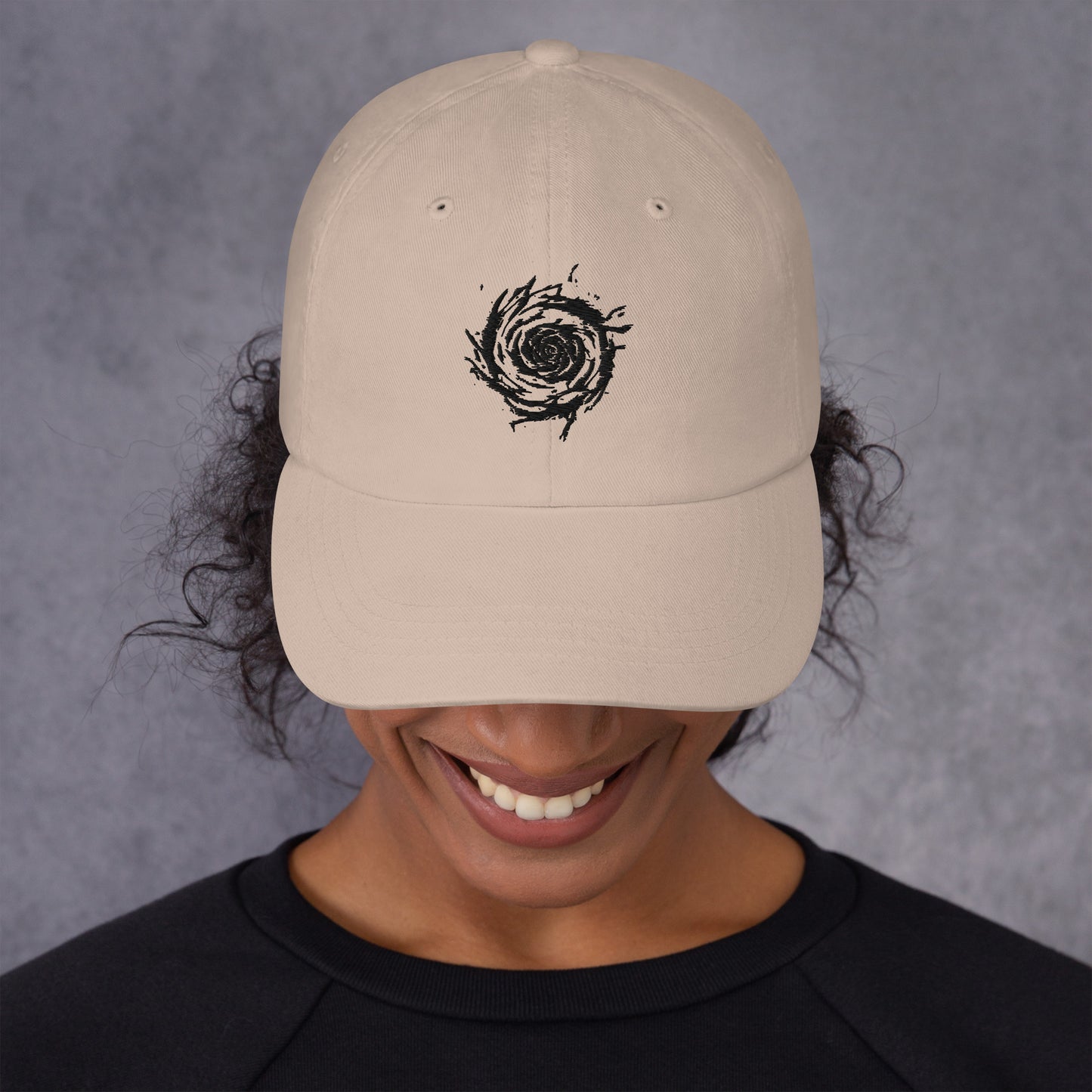 Kaotic Rose Dad Style Hat